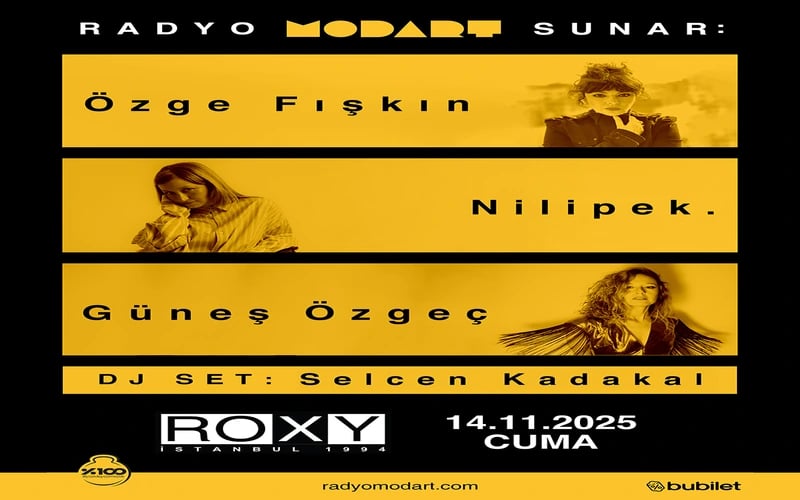 Radyo Modart Sunar: Özge Fışkın, Nilipek., Güneş Özgeç