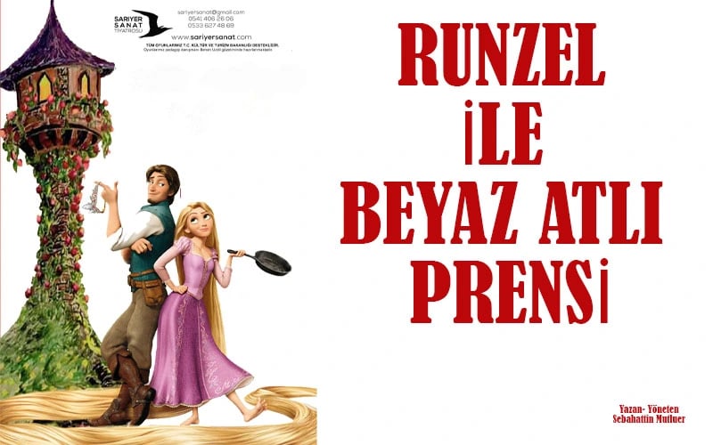 Rapunzel ile Beyaz Atlı Prensi Çocuk Oyunu poster