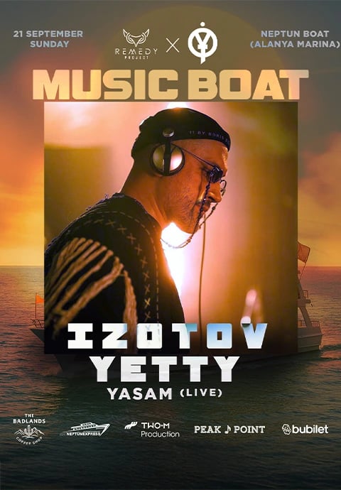 REMEDY PROJECT PRESENTS |  MUSIC BOAT