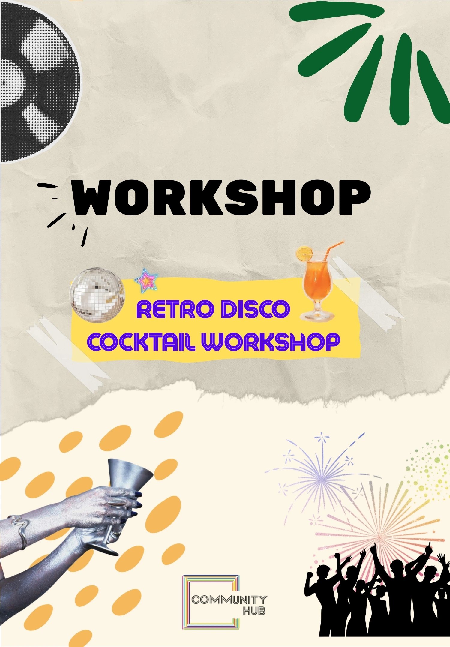 Retro Disco Cocktail Workshop