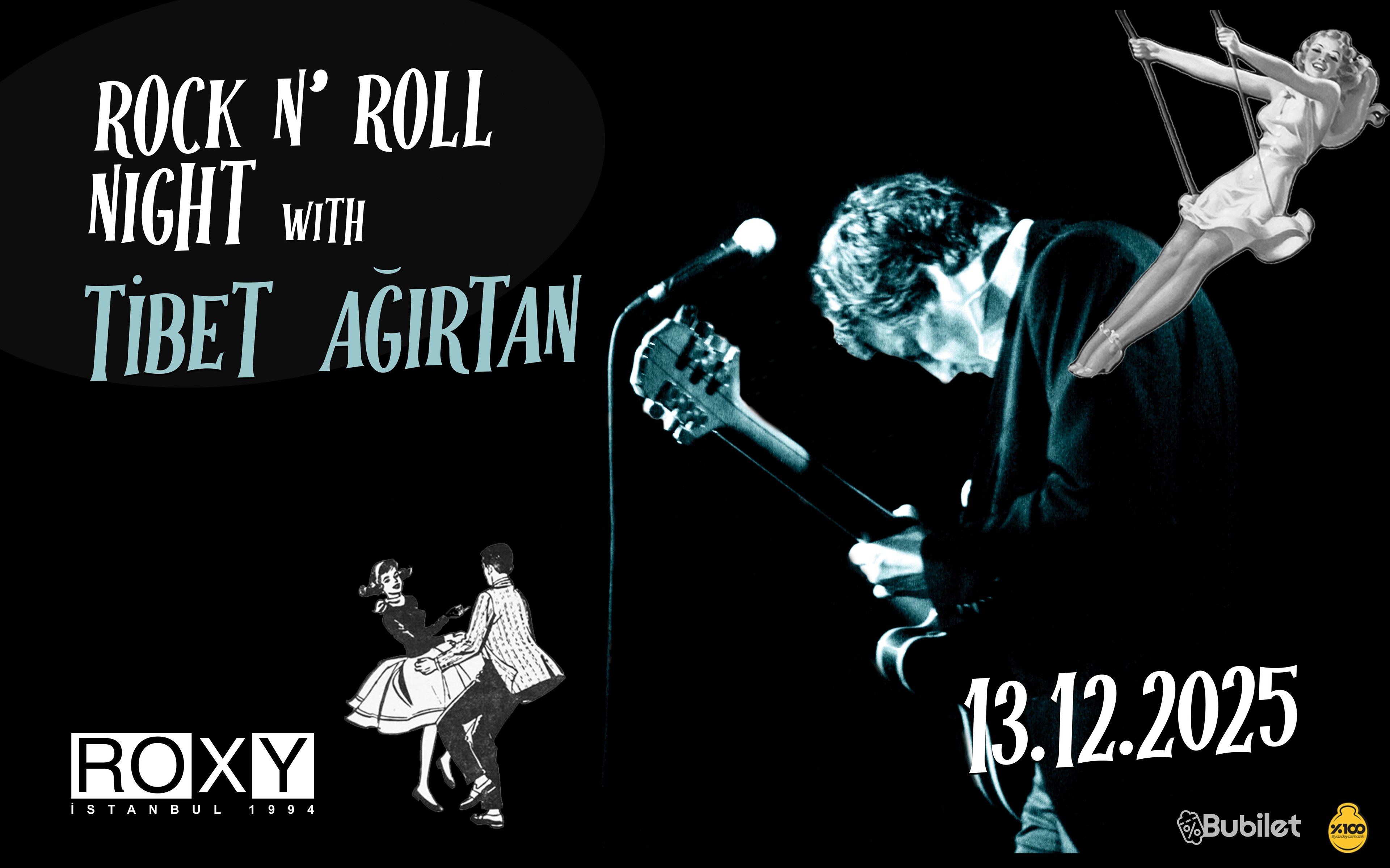 Rock 'n' Roll Night with Tibet Ağırtan poster