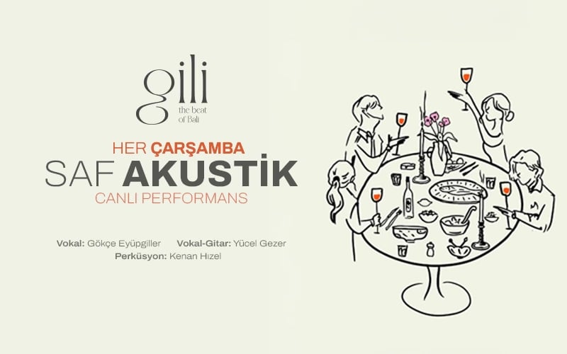 Saf Akustik Canlı Performans poster