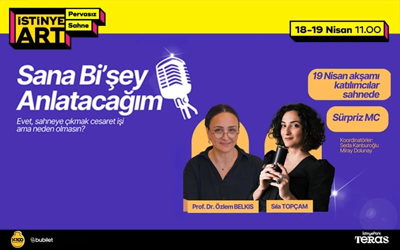 Sana Bi’şey Anlatacağım (Stand-up ve Hikaye Anlatıcığı Atölyesi) poster