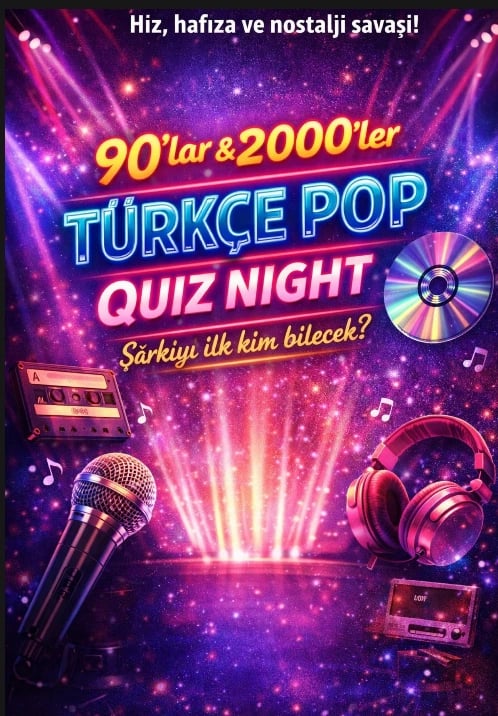 Şarkı Tahmin Yarışması: 90'lar 2000'ler Türkçe Pop