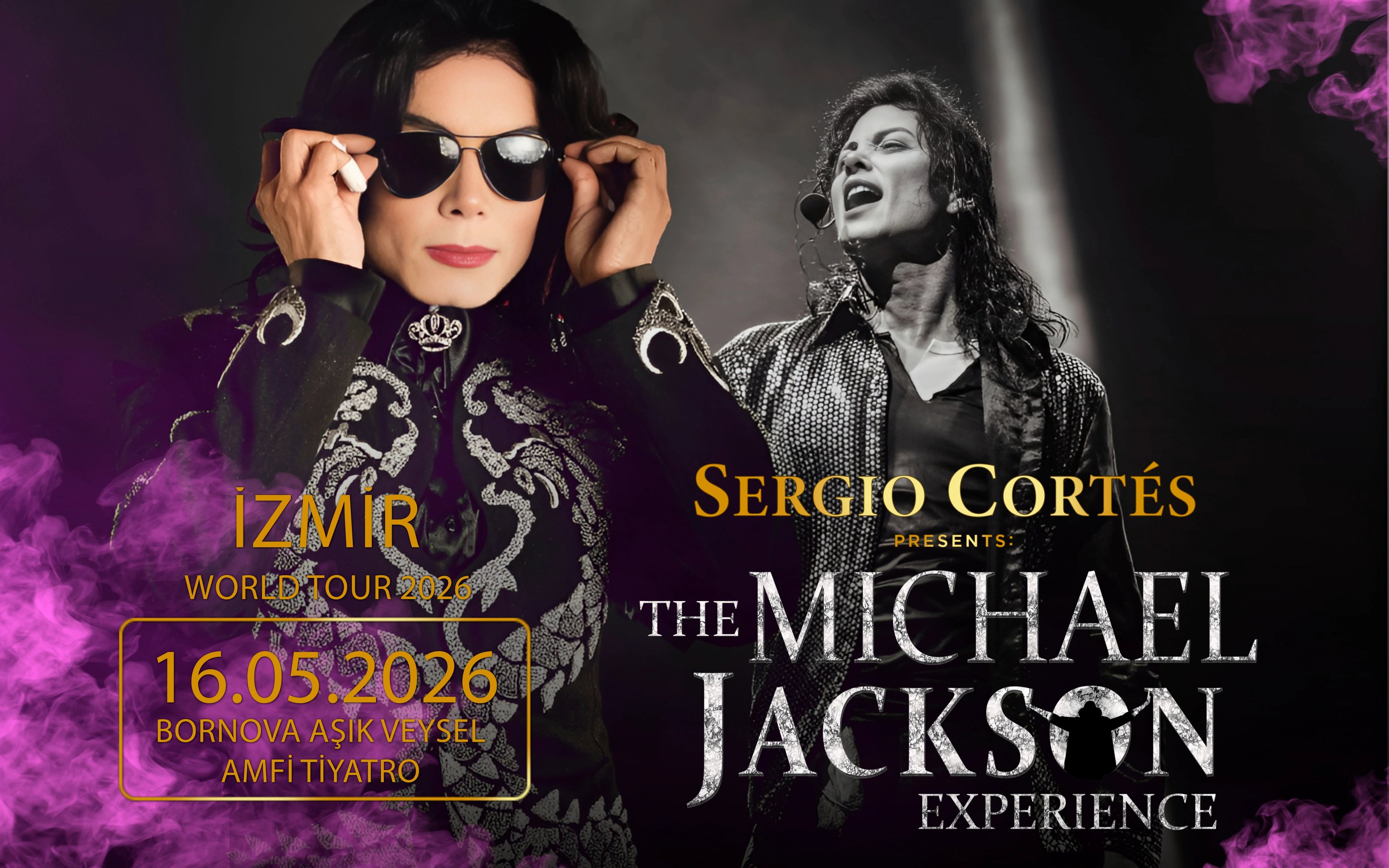 SERGIO CORTES. THE MICHAEL JACKSON EXPERIENCE poster