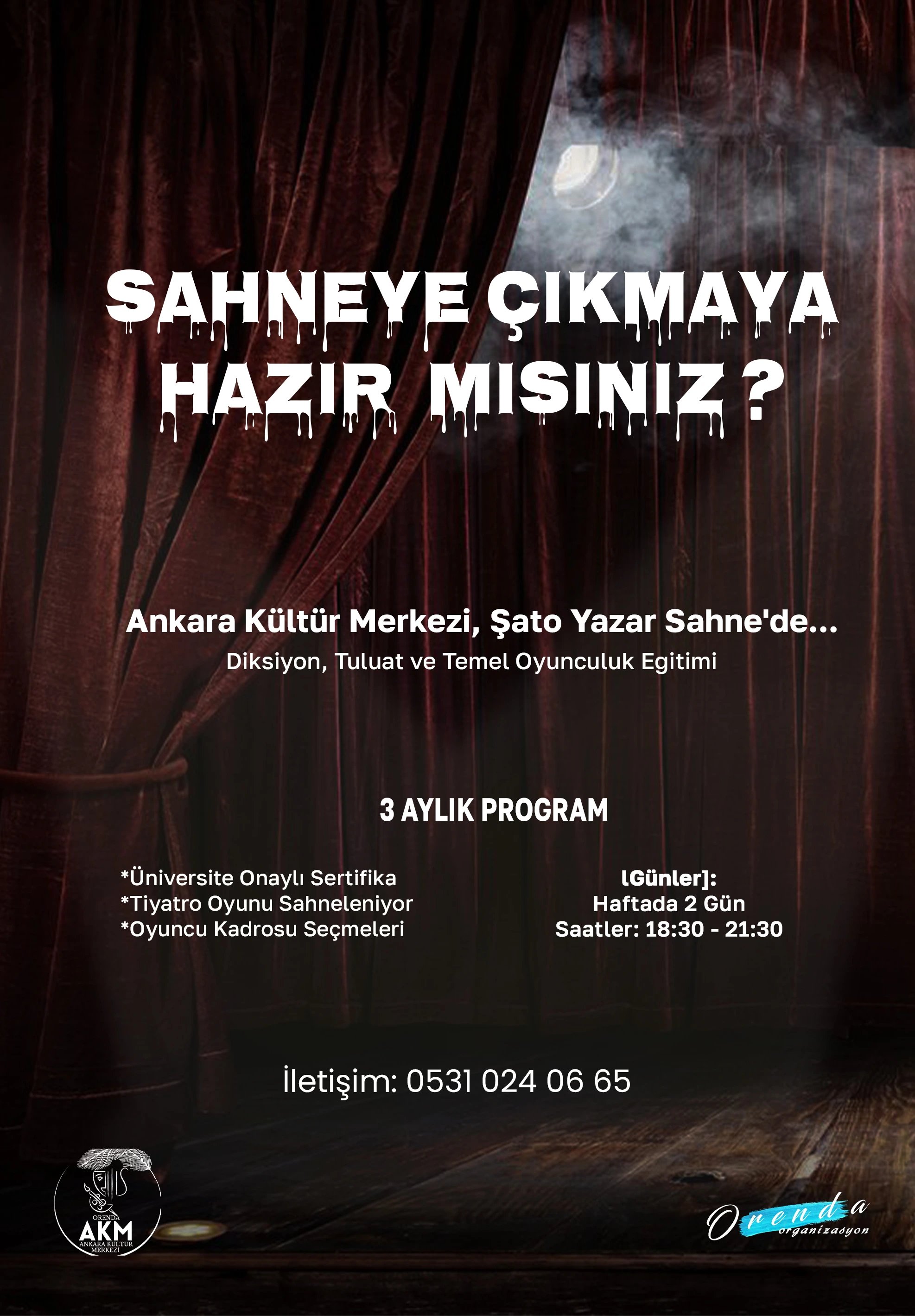 Sertifikalı Tiyatro Eğitimi