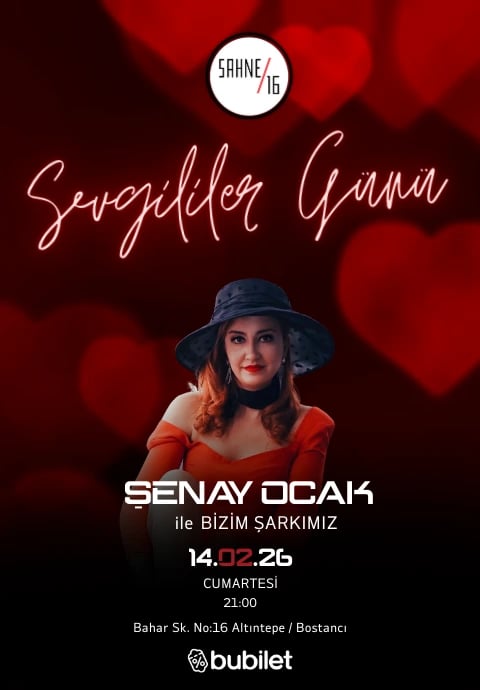 Sevgililer Günü Caz Akşamı - Şenay Ocak