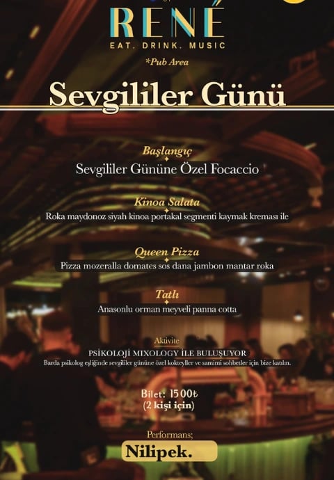 Sevgililer Günü - Pub Area