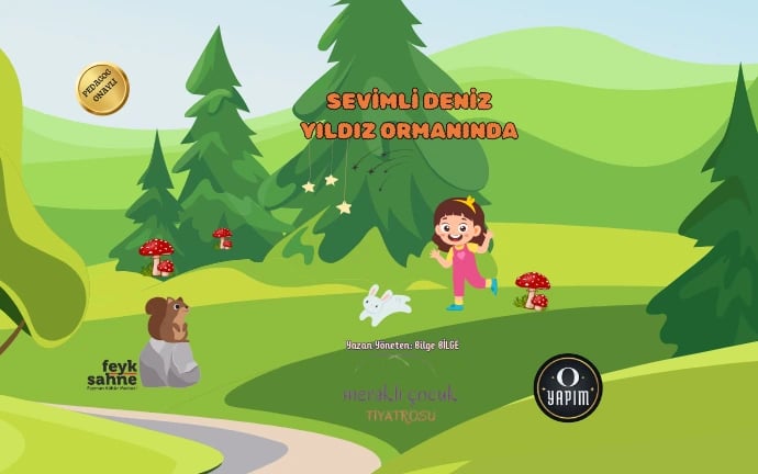 Sevimli Deniz Yıldız Ormanında