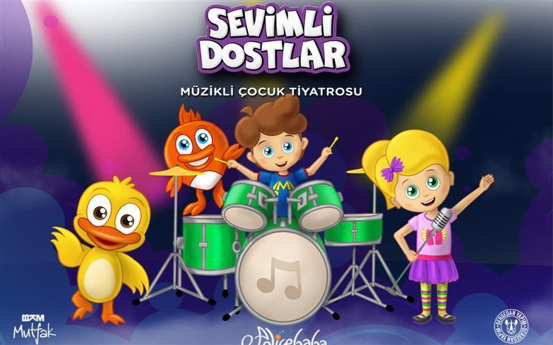 Sevimli Dostlar Müzikli Çocuk Oyunu poster