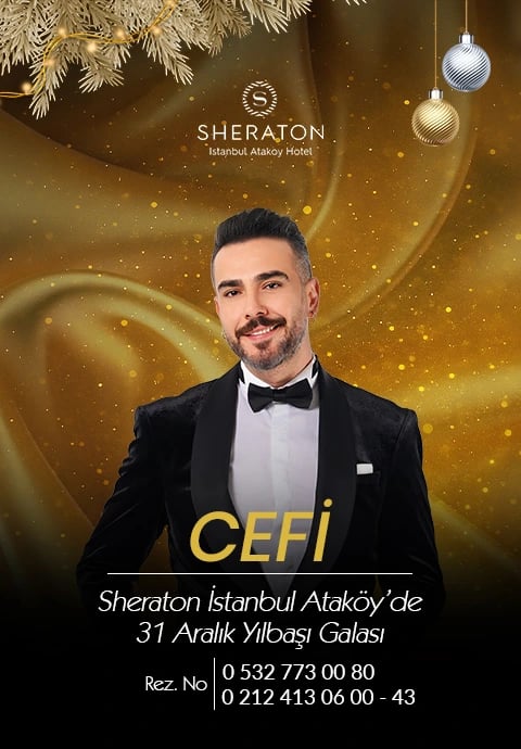 Sheraton İstanbul Ataköy Hotel’de Yeni Yıl