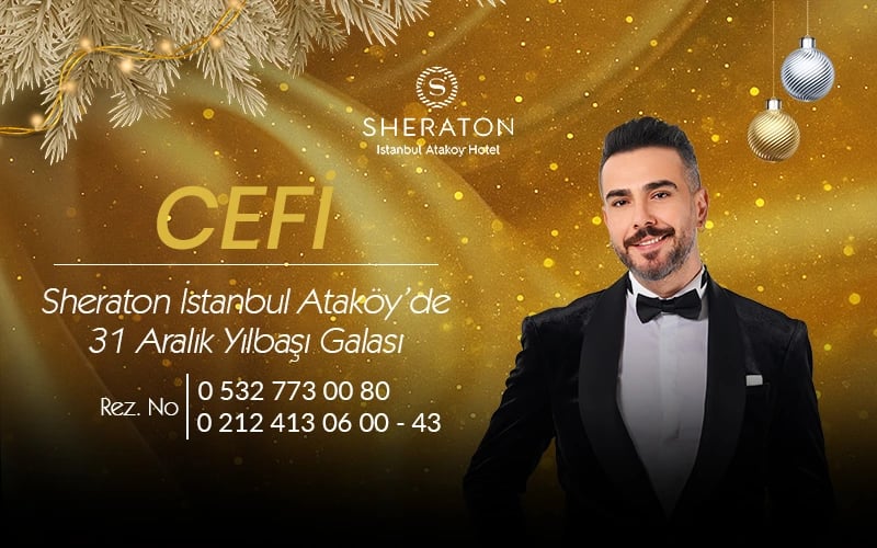 Sheraton İstanbul Ataköy Hotel’de Yeni Yıl