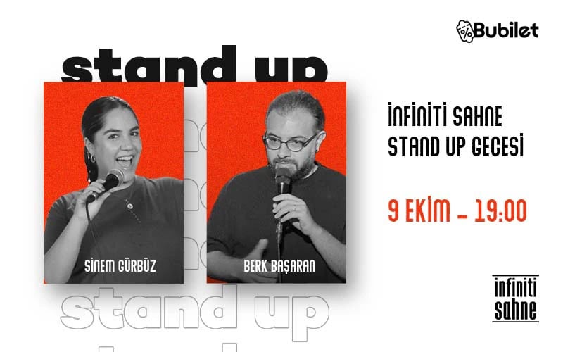 Sinem Gürbüz & Berk Başaran Stand-Up poster