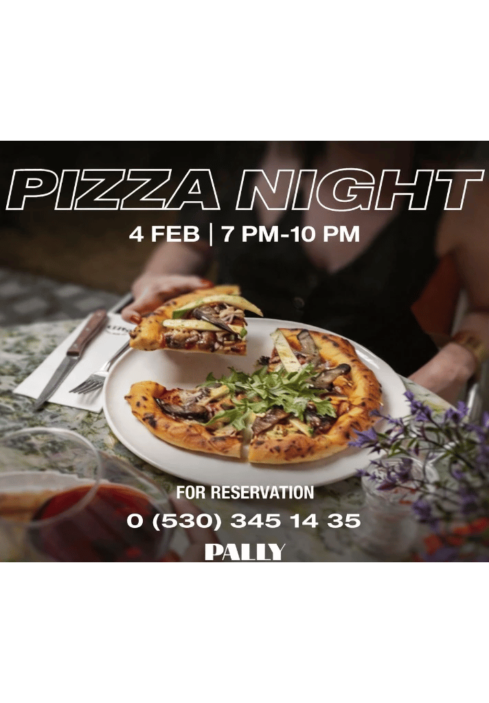 Kırmızı İçecek & Pizza Night