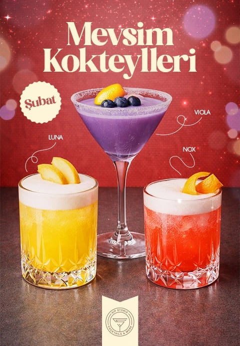 Sip Storia | Kokteyl Workshop | Mevsim Kokteylleri