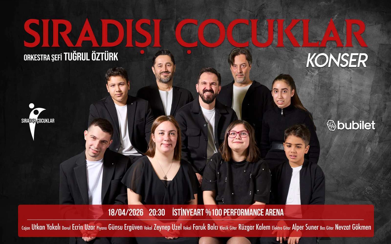 Sıradışı Çocuklar Konseri poster