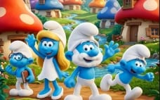 Şirinler Film Gösterimi poster