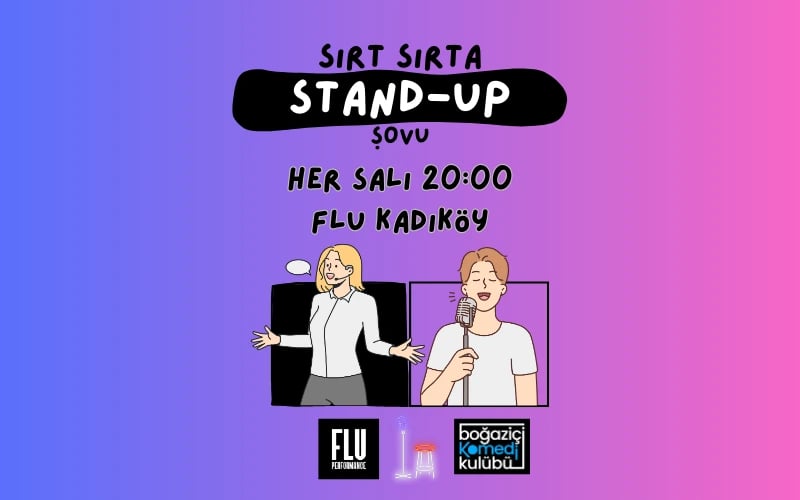 Sırt Sırta Stand-up - Boğaziçi Komedi Kulübü poster