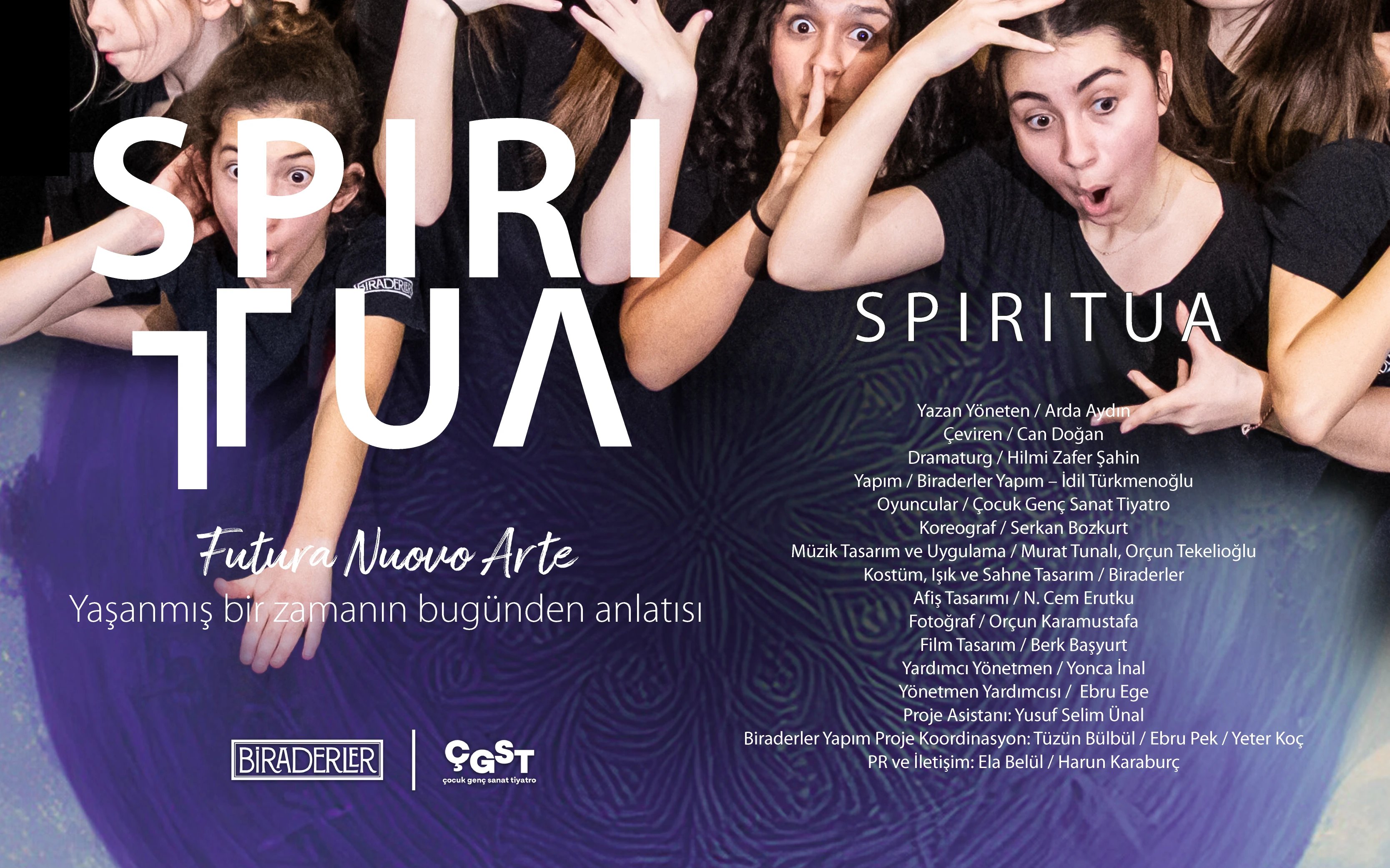 Spiritua - Futura Nuovo Arte - Yaşanmış Bir Zamanın Bugünden Anlatısı poster
