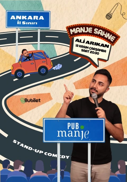 Bostanlı Angaralı Ali Arıkan Stand Up Comedy Show