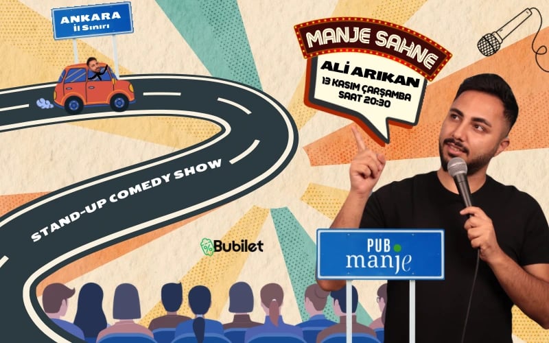 Bostanlı Angaralı Ali Arıkan Stand Up Comedy Show