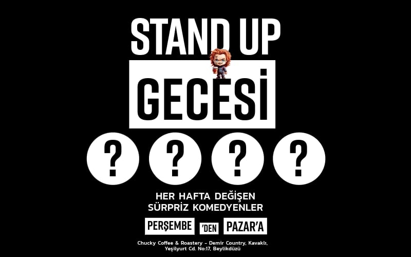 Stand Up Gecesi - Chucky Sahne