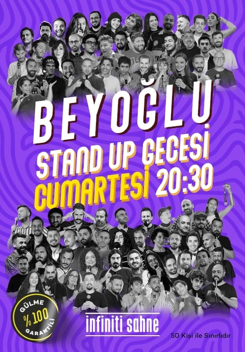 Stand Up Taksim / Beyoğlu Gecesi - Cumartesi 20:30