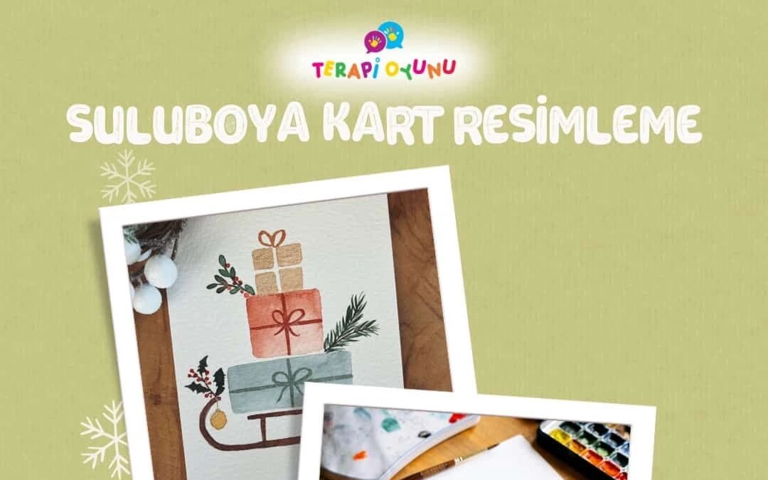 Sulu Boya Kart Resimleme Atölyesi  poster