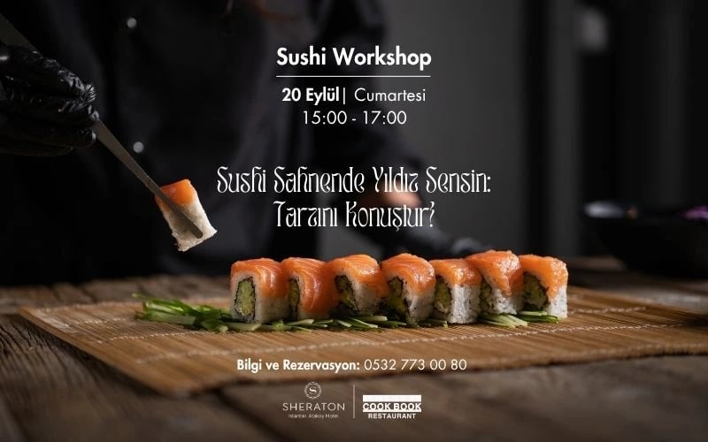 Sushi Workshop poster