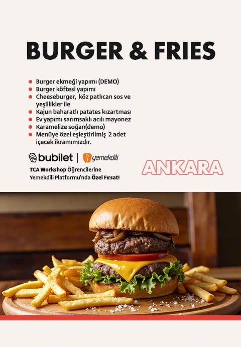 TCA |  Burger & Fries Workshop