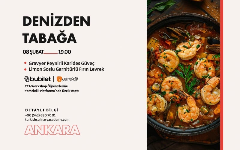 TCA | Denizden Tabağa poster