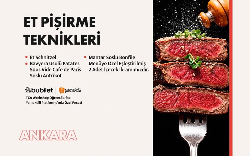 TCA | Et Pişirme Teknikleri poster