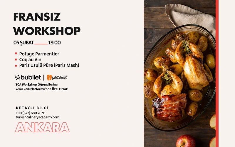 TCA | Fransız Workshop poster