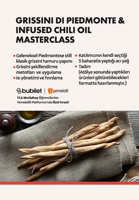 TCA | Grissini di Piedmonte & Infused Chili Oil Masterclass 
