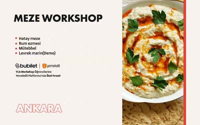 TCA | Meze Workshop poster