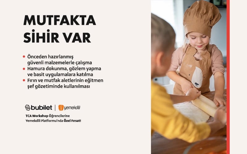 TCA | Mutfakta Sihir Var: 5 - 9 Yaş (Ebeveyn katılımı zorunludur) poster