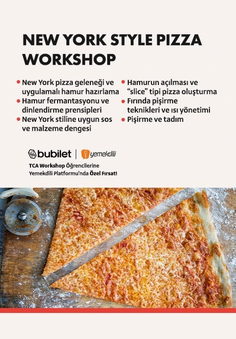 TCA | New York Style Pizza Workshop (dollar slice deneyimi)