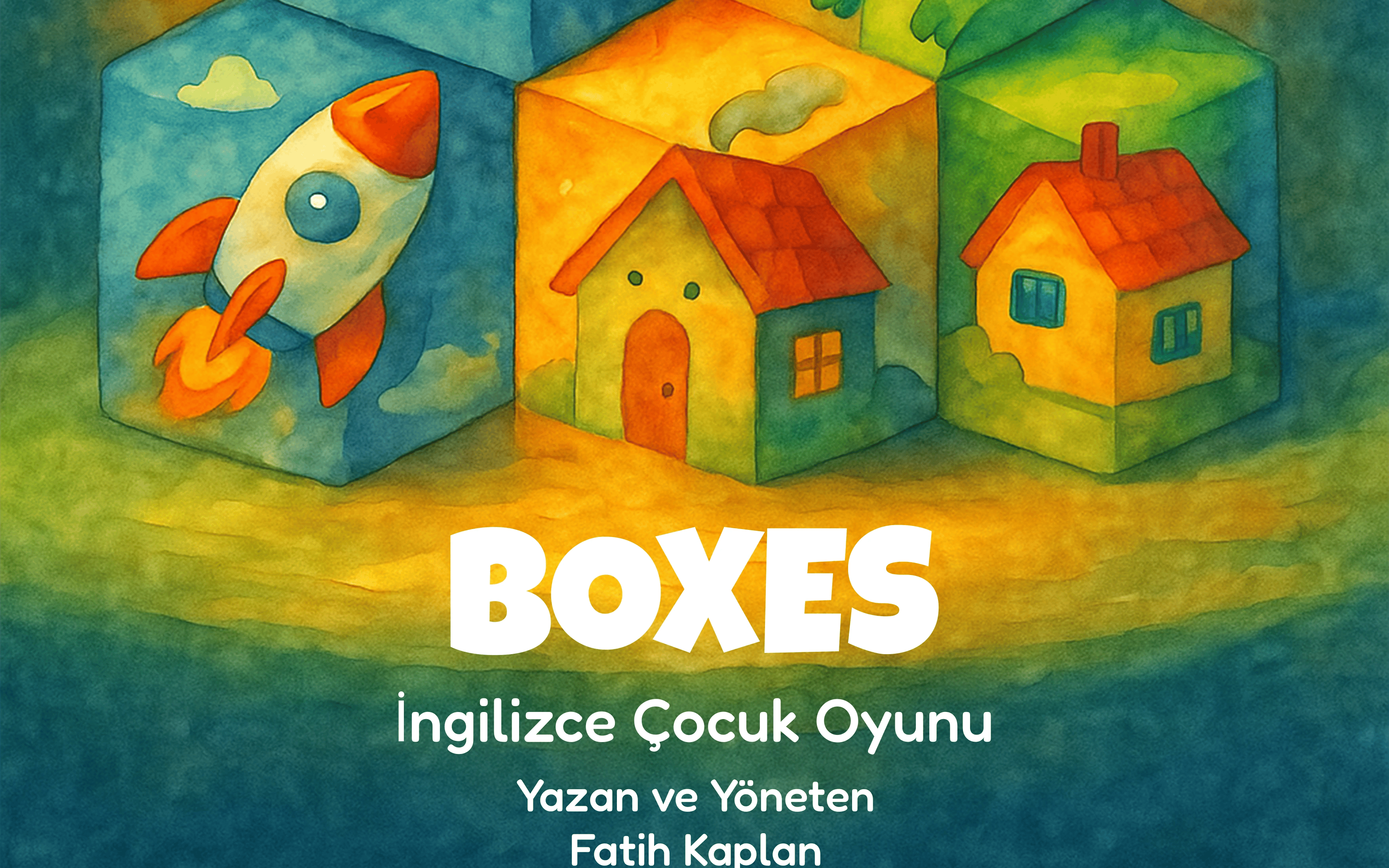 Boxes - İngilizce Çocuk Tiyatrosu poster