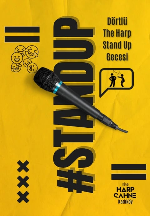 The Harp Stand Up Gecesi Kadıköy