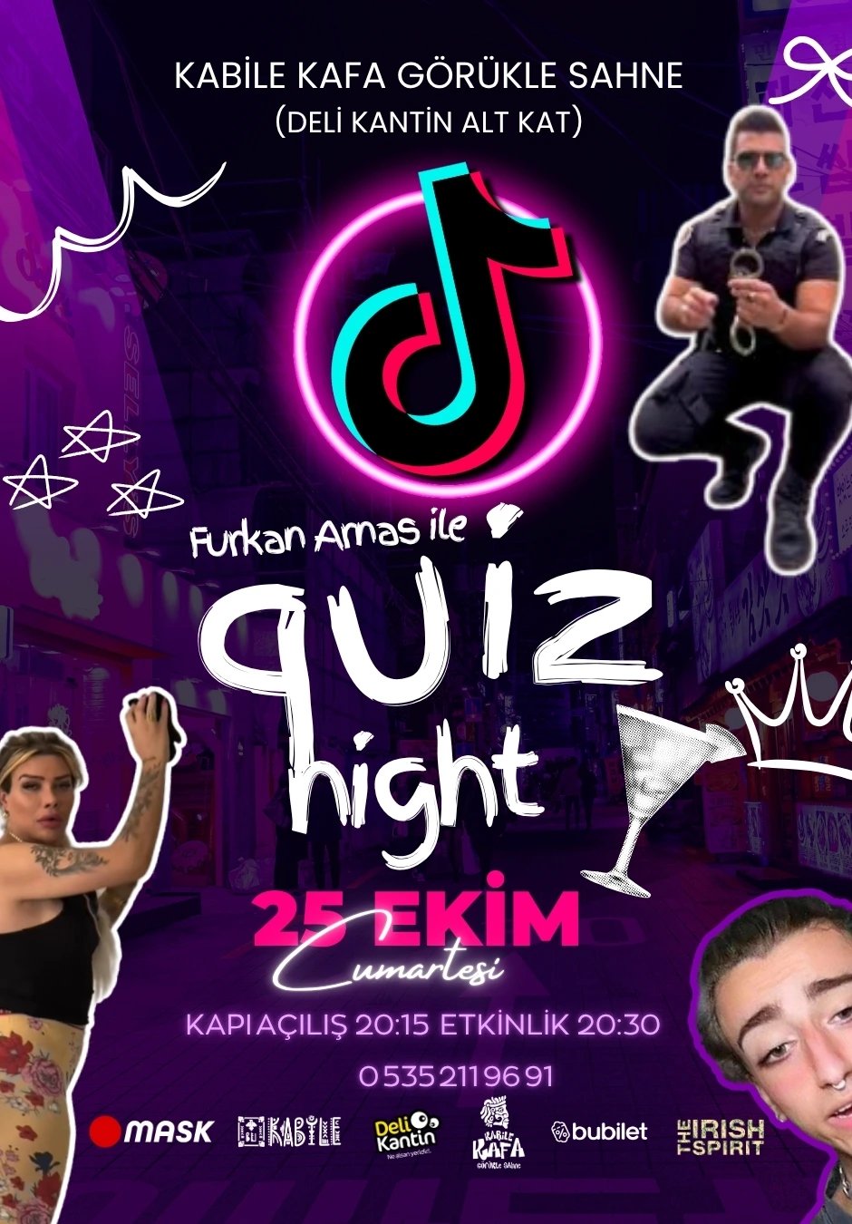 TikTok Quiz Night-Furkan Arnas ile 