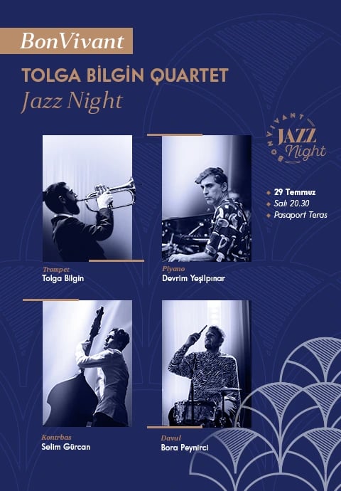 Tolga Bilgin Quartet Jazz Gecesi