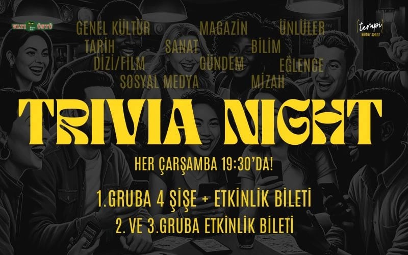 Trivia Night - Bilgi Yarışması @Çarşamba poster