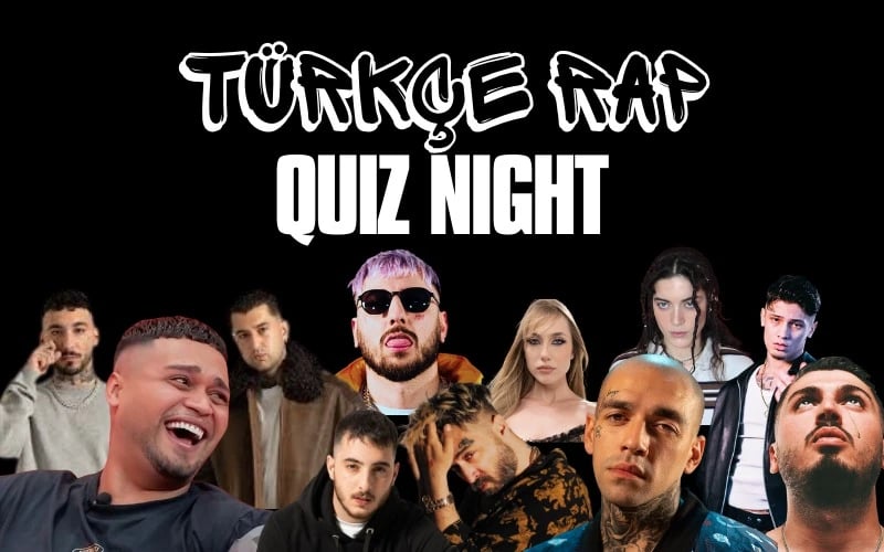 Türkçe Rap Quiz Nıght poster