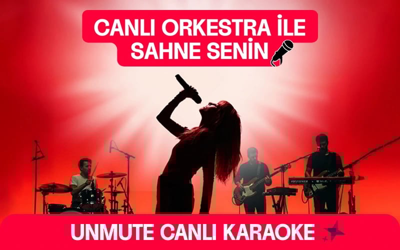 Unmute Canlı Karaoke poster