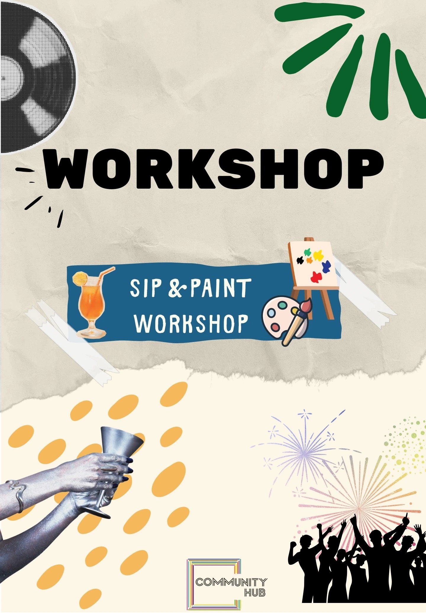 Valentine's Day Special : Sip & Paint Workshop