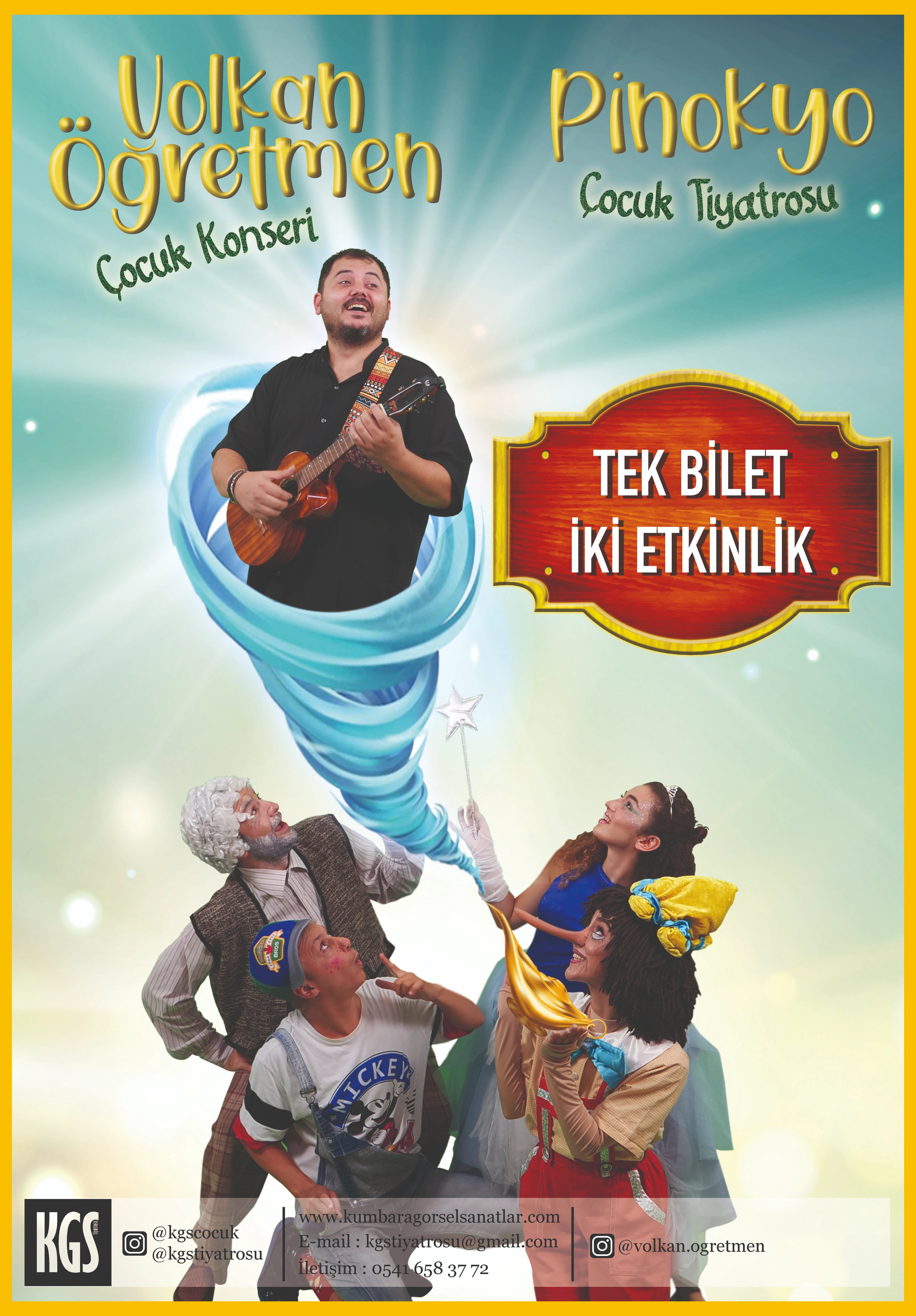 Volkan Öğretmen Çocuk Konseri - Pinokyo Çocuk Tiyatrosu