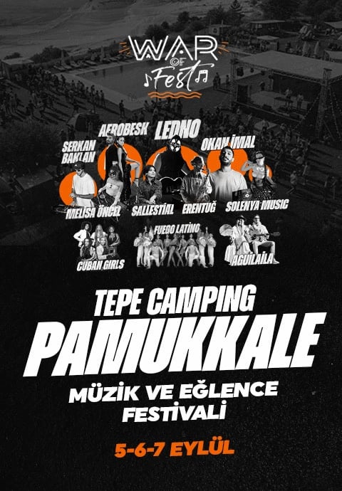 Warofcamp Pamukkale Müzik ve Eğlence Festivali