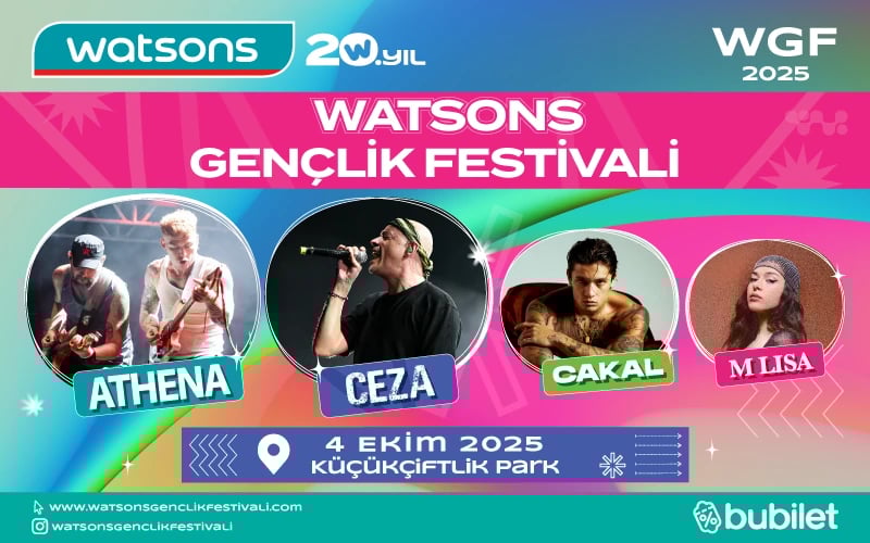 Watsons Gençlik Festivali poster