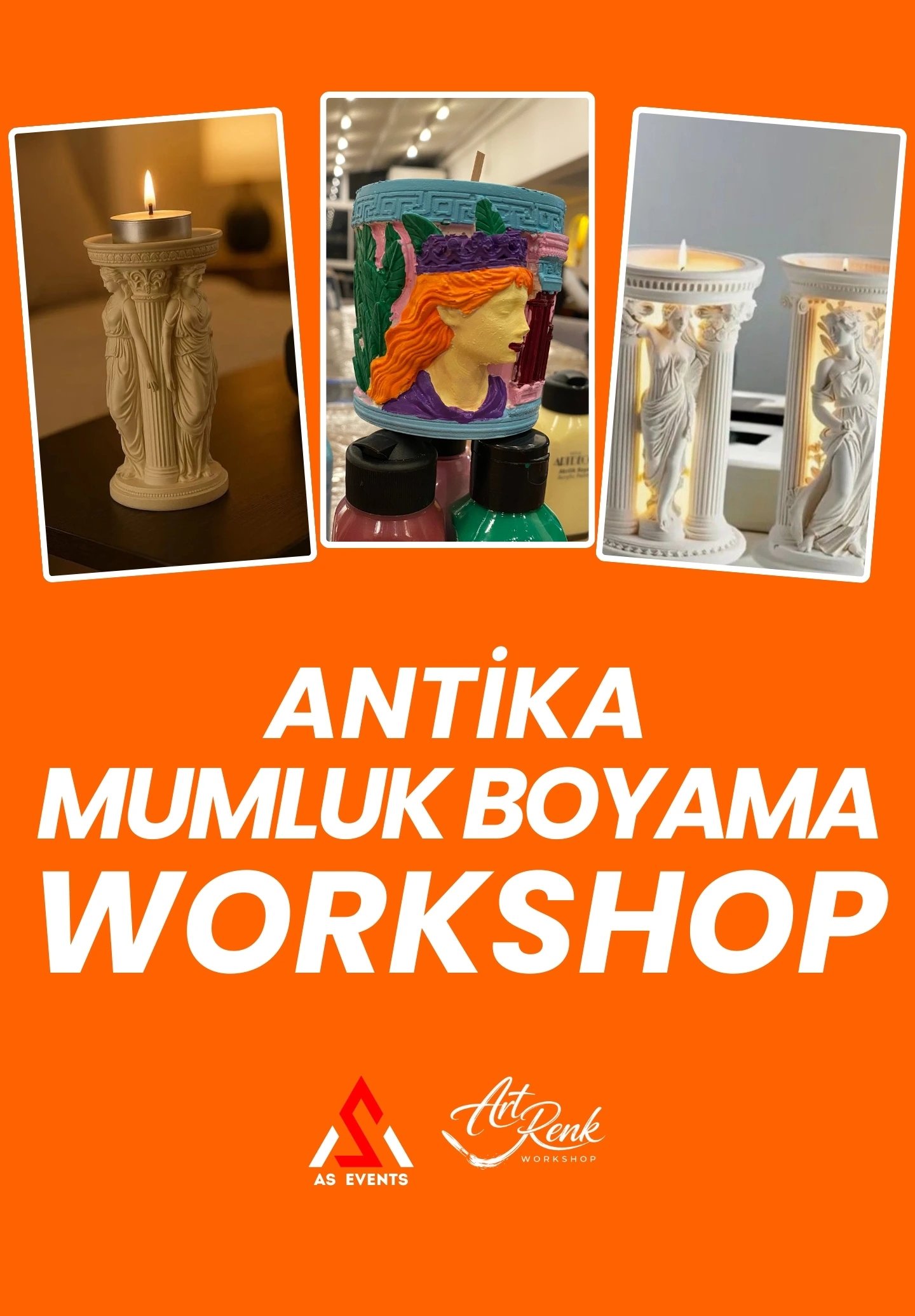 Workshop: Antika Mumluk Boyama
