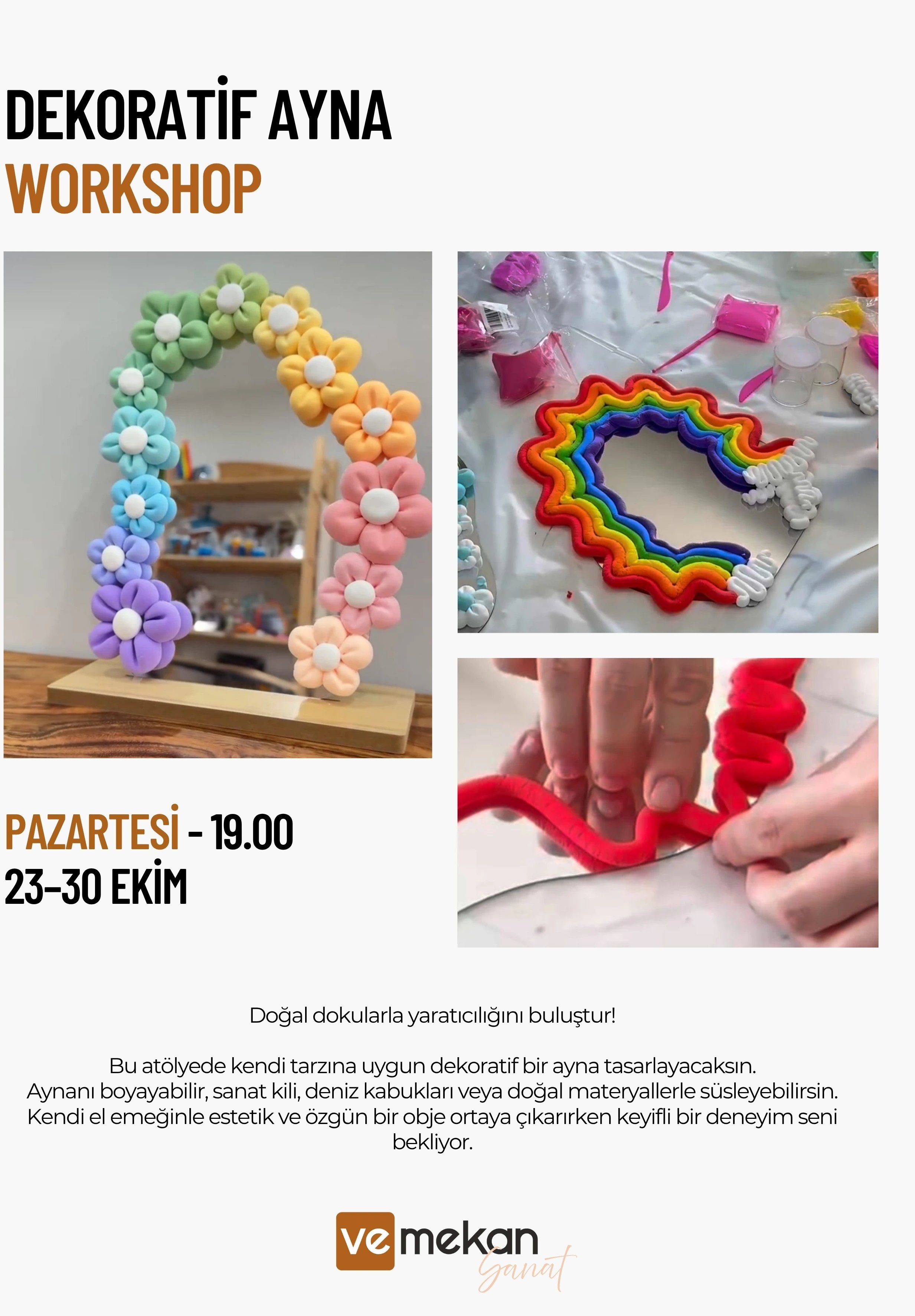 Workshop: Dekoratif Ayna X veMekan